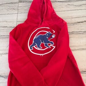 Red Cubs Hoodie with Logo